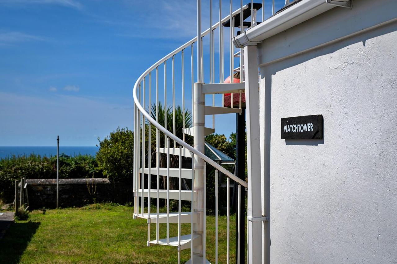 Finest Retreats - The Watchtower At Western Watch Lower Boscaswell Eksteriør bilde